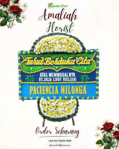Papan Bunga Duka blotongan