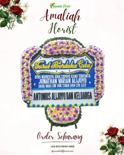 Papan Bunga Duka blotongan